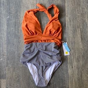 NWT Cupshe one piece swim suit